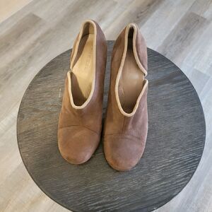 Diesel Mellana distressed leather heels size 9.5